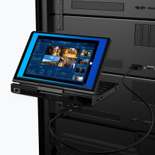 GPD Pocket 4 Ryzen 7 8840U / 8" WQXGA (2560x1600) lietimui jautrus ekranas 144Hz IPS / x360 / LAN / 16GB / SSD 1TB 