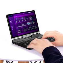 GPD Pocket 4 Ryzen 7 8840U / 8" WQXGA (2560x1600) lietimui jautrus ekranas 144Hz IPS / x360 / LAN / 16GB / SSD 1TB 