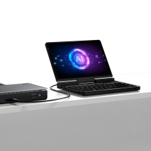 GPD Pocket 4 Ryzen 7 8840U / 8" WQXGA (2560x1600) lietimui jautrus ekranas 144Hz IPS / x360 / LAN / 16GB / SSD 1TB 