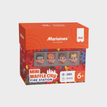 Marioinex Mini Waffle Building Blocks - City: Fire Station, 280 pieces Marioinex Mini Waffle Building Blocks - City: Fire Station, 280 pieces