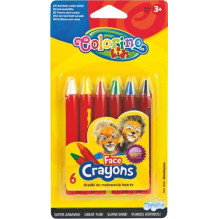 Veido dažai Patio Colorino Kids, įvairių spalvų