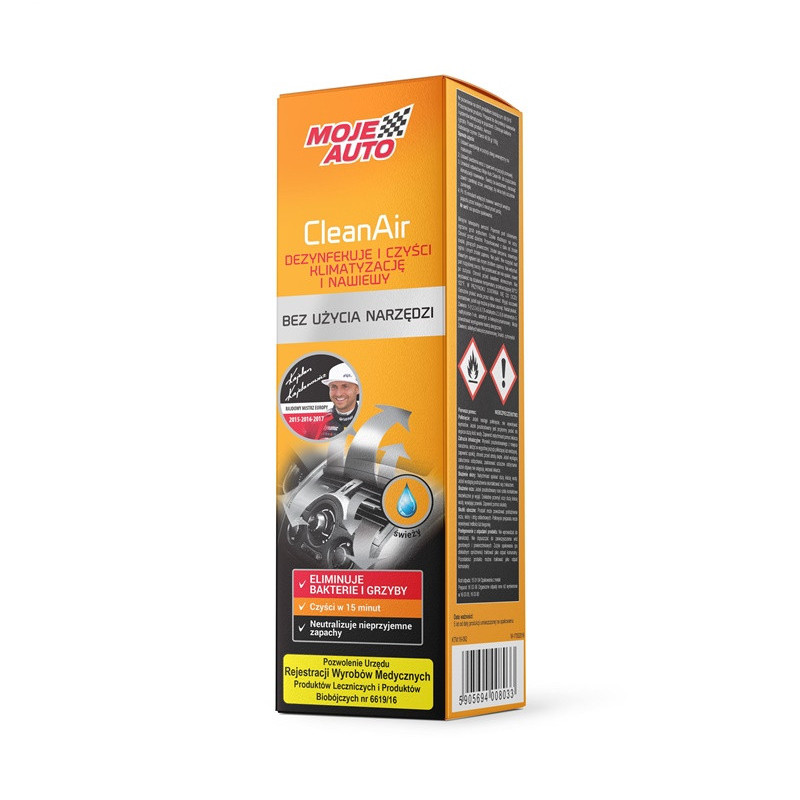 Automobilių kondicionierių valiklis Moje Auto, 150 ml