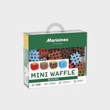 Marioinex mini vaflių konstravimo kaladėlės, 142 dalys Marioinex mini vaflių konstravimo kaladėlės, 142 dalys