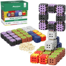 Marioinex mini vaflių kaladėlės, 206 dalys