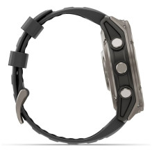 Garmin fēnix 8 Pro 3.56 cm (1.4") AMOLED 51 mm Digital 454 x 454 pixels Touchscreen Graphite, Titanium Wi-Fi GPS (s