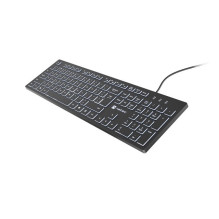 Natec Herring Glow US Keyboard with white backlight Natec Herring Glow US Keyboard with white backlight