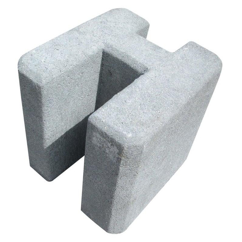 Betoninis sujungimas tvoros pamatui, 20 x 19 x 20 cm
