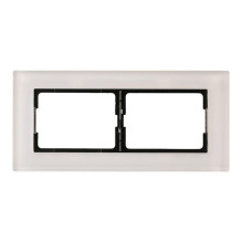 FRAME VILMA XP500 2-GANG GLASS