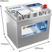 Varta Blue Dynamic D47