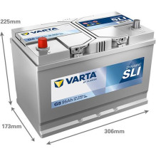 Akumuliatorius Varta BD G8, 95 Ah, 830 A, 12 V Akumuliatorius Varta BD G8, 95 Ah, 830 A, 12 V
