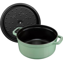 ZWILLING STAUB LA COCOTTE 6,7 l apvalus ketaus troškintuvas kepimui ZWILLING STAUB LA COCOTTE 6,7 l apvalus ketaus troškintuvas kepimui