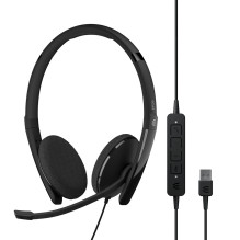EPOS ADAPT 160 USB II headset, wired, headband, office / call center, USB Type-A, black EPOS ADAPT 160 USB II headset, wired, headband, office / call center, USB Type-A, black
