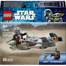 LEGO 75436 The Mandalorian and Grogu's Speeder Bike