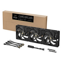 ASUS ProArt PF120 ventiliatorius PWM juodas 3in1 kompiuterio korpusas 12 cm 3 vnt. ASUS ProArt PF120 ventiliatorius PWM juodas 3in1 kompiuterio korpusas 12 cm 3 vnt.