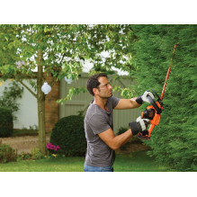 „Black Decker GTC18452PC“ elektrinės gyvatvorių žirklės, dvigubi ašmenys, 2,42 kg „Black Decker GTC18452PC“ elektrinės gyvatvorių žirklės, dvigubi ašmenys, 2,42 kg