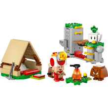 LEGO SUPER MARIO 72040 Kapitono Toado stovykla