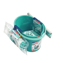 Leifheit 56792 mop Metal, Plastic, Viscose Turquoise, White