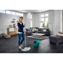 Leifheit 56792 mop Metal, Plastic, Viscose Turquoise, White
