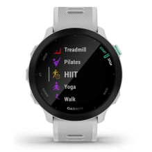 Garmin Forerunner 55 2.64 cm (1.04") MIP 42 mm Digital 208 x 208 pixels White GPS (satellite)