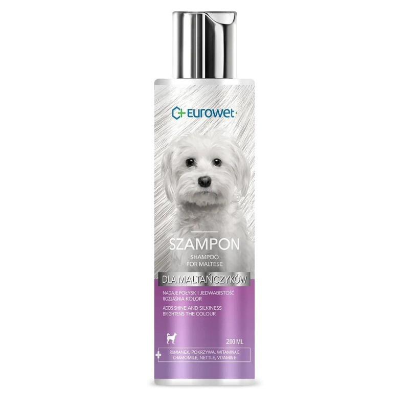 EUROWET Maltos bišoninis šampūnas šunims, 200 ml