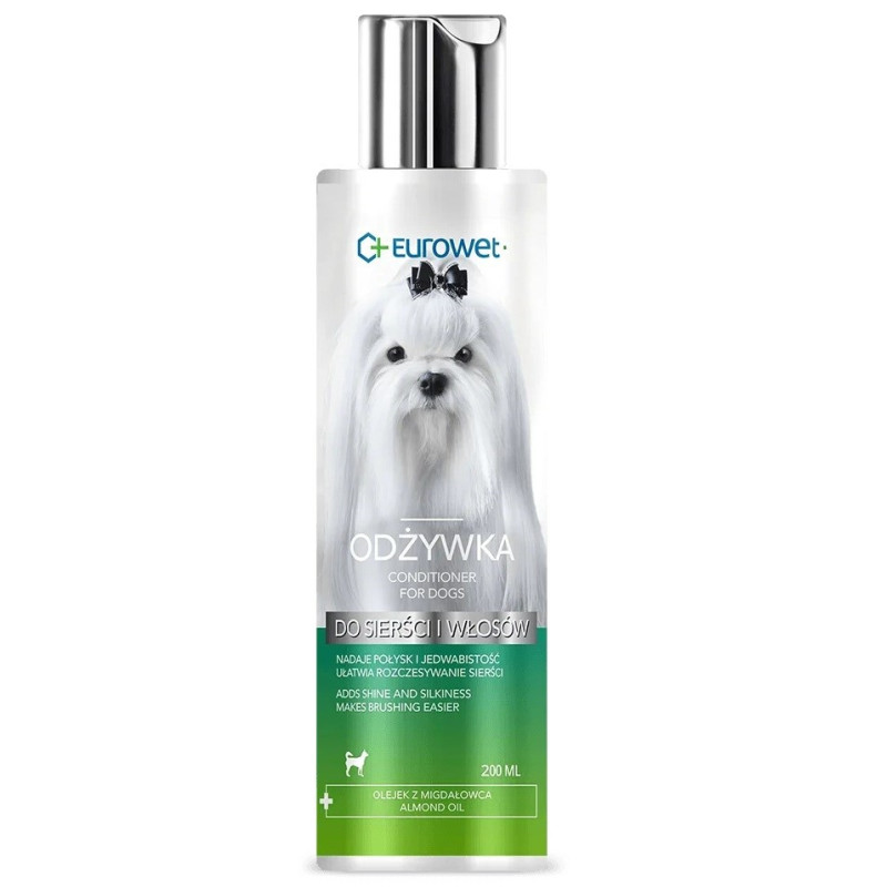EUROWET kailio ir plaukų kondicionierius - kondicionierius šunims - 200 ml