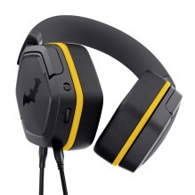 Trust 25784 headphones / headset Wired Head-band Gaming Black, Yellow