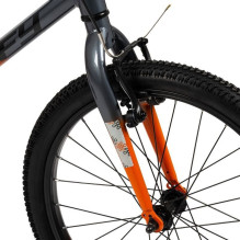 „Huffy Literide Alu 20“ oranžinis ir grafitinis dviratis (23205W)