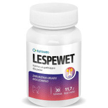EUROWET Lespewet - papildai šunims - 30 tablečių