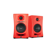 Kali Audio LP-UNF-R - a pair of Bluetooth monitor speakers (red)