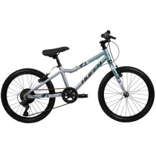 „Huffy Literide Alu 20“ dviratis, sidabro ir turkio spalvos (23005W) „Huffy Literide Alu 20“ dviratis, sidabro ir turkio spalvos (23005W)