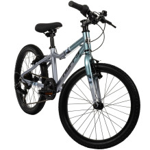 „Huffy Literide Alu 20“ dviratis, sidabro ir turkio spalvos (23005W) „Huffy Literide Alu 20“ dviratis, sidabro ir turkio spalvos (23005W)