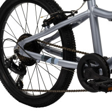 „Huffy Literide Alu 20“ dviratis, sidabro ir turkio spalvos (23005W) „Huffy Literide Alu 20“ dviratis, sidabro ir turkio spalvos (23005W)