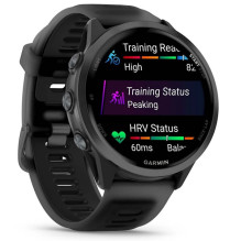 „Garmin Forerunner 570“ 3,56 cm (1,4 colio) AMOLED 47 mm Skaitmeninis 454 x 454 pikseliai Jutiklinis ekranas Juoda „Wi-F