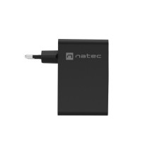 NATEC NUC-2234 mobiliojo įrenginio įkroviklis Nešiojamasis kompiuteris, išmanusis telefonas Juodas AC Greitas įkrovimas NATEC NUC-2234 mobiliojo įrenginio įkroviklis Nešiojamasis kompiuteris, išmanusis telefonas Juodas AC Greitas įkrovimas