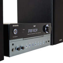 Aiwa MSBTU-700DAB namų garso sistema Namų garso mikro sistema 25 W Arkties mėlyna, Juoda