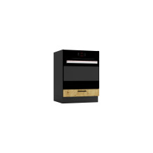 Cosmo Design ANIKA kitchen furniture set, artisan oak / graphite 2.0 / 2.6