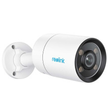 „Reolink ColorX“ serijos P320X – 4 MP lauko kamera, tikroviškų spalvų naktinis matymas, PoE, 3000 K reguliuojama šilta š