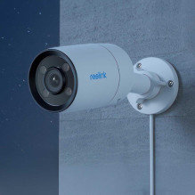 „Reolink ColorX“ serijos P320X – 4 MP lauko kamera, tikroviškų spalvų naktinis matymas, PoE, 3000 K reguliuojama šilta š