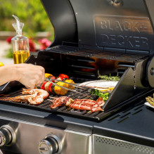 „Black+Decker BXOG7200E“ dujinė kepsninė, 2 degikliai x 3,6 kW
