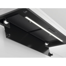 „Electrolux LFG818K“ prie sienos montuojamas juodas 650 m³/h
