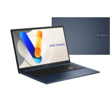 ASUS Vivobook 15 X1504VA-BQ4291, „Core i5-120U“, 15,6 colio FHD, IPS lygio ekranas, 60 Hz, 250 nitų, AG, 16 GB DDR5, 512