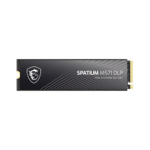 MSI SPATIUM M571 DLP PCIe 5.0 NVMe M.2 4T vidinis SSD diskas 4 TB PCI Express 5.0 3D NAND MSI SPATIUM M571 DLP PCIe 5.0 NVMe M.2 4T vidinis SSD diskas 4 TB PCI Express 5.0 3D NAND