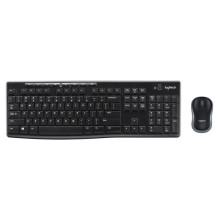Klaviatūra Logitech MK270 EN, juoda, belaidė