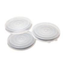 PLASTIC JAR CAPS WITH TWO...
