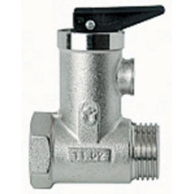 WATER HEATER SAFETY VALVE WITH NOSE ART