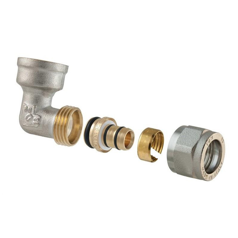 Dviguba išardomoji alkūnė 1470, 16 mm x 1 / 2", vidin. sriegis