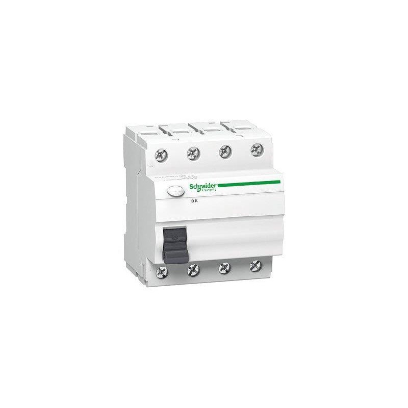 Srovės nuotėkio rėlė Schneider A9Z05425, 4P, 25A, 240V,30mA