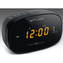 Radio alarm clock Muse M-150CR, black Radio alarm clock Muse M-150CR, black