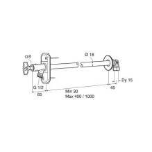 Lauko čiaupas neužšąlantis Gustavsberg FG0105070, 1 / 2'' Lauko čiaupas neužšąlantis Gustavsberg FG0105070, 1 / 2''