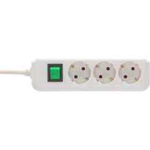 EXTENSION 3 SOCKETS 5M SWITCH WHITE EXTENSION 3 SOCKETS 5M SWITCH WHITE